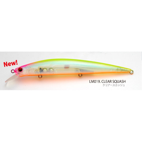 Raid Japan Bass Lure Level Minnow  019 Clear Squash