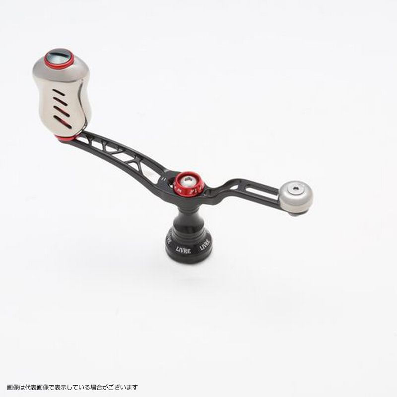 Livre UNION 45-51 Fino knob for Daiwa (Black P+Red G)