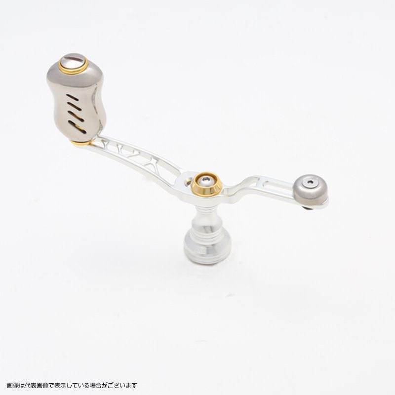 Livre UNION 45-51 Fino knob for Daiwa (Silver P+Gold G)