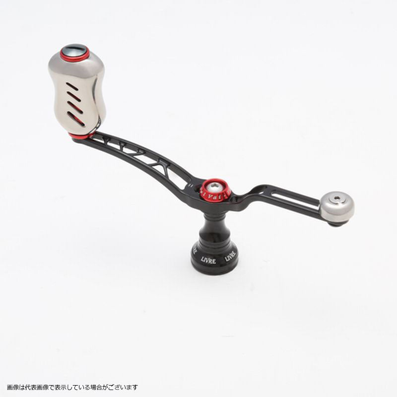 Livre UNION 52-58 Fino knob for Shimano S2 (Black P+Red G)