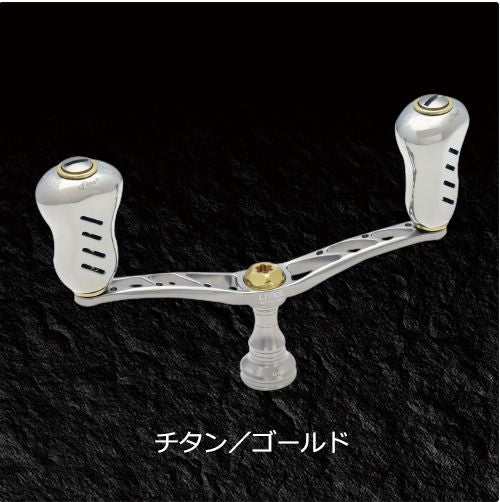 Livre WING 110 Fino knob for Daiwa (Titanium P + Gold G)