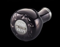 Livre EF30 Knob 1 pcs (Brown IP + Titanium C)