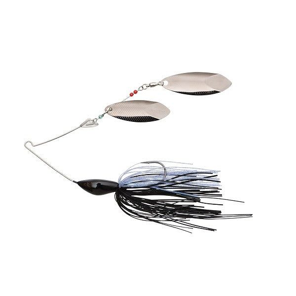 Dstyle Spinnerbait D-Spiker 3/8oz Black Blue Back