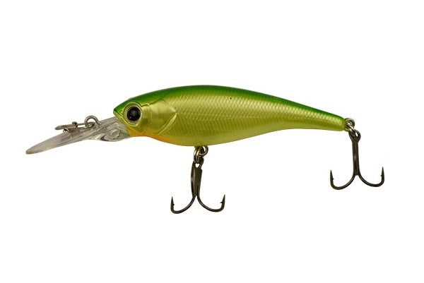 Dstyle Bass Lure Dblow Shad 58SP Lime Chart