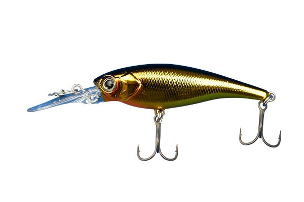 Dstyle Bass Lure Dblow Shad 58SP Gold Black