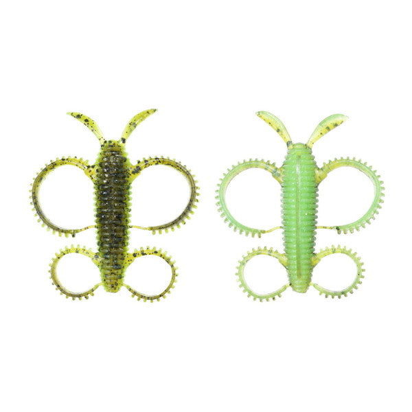 Issei Worm Ashinaga Mizumushi 1.8 #10 Green Pumpkin/Chart