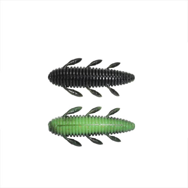 Issei Worm Shizumi Mushi 2.6inch #79 Black/Chart