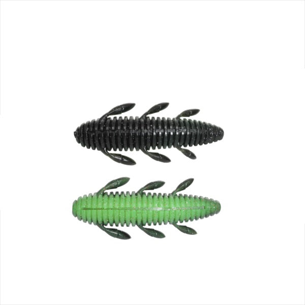 Issei Worm Shizumi Mushi 3.2inch #79 Black/Chart