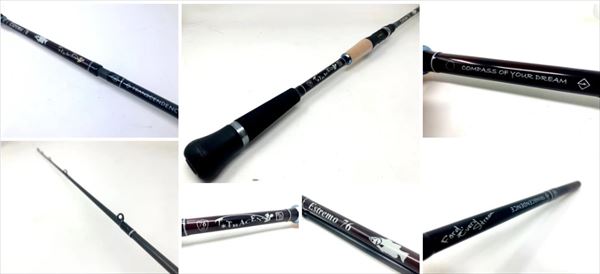 Transcendence Bass Rod Estremo76B 22 model (Baitcasting 2 piece / Grip joint)