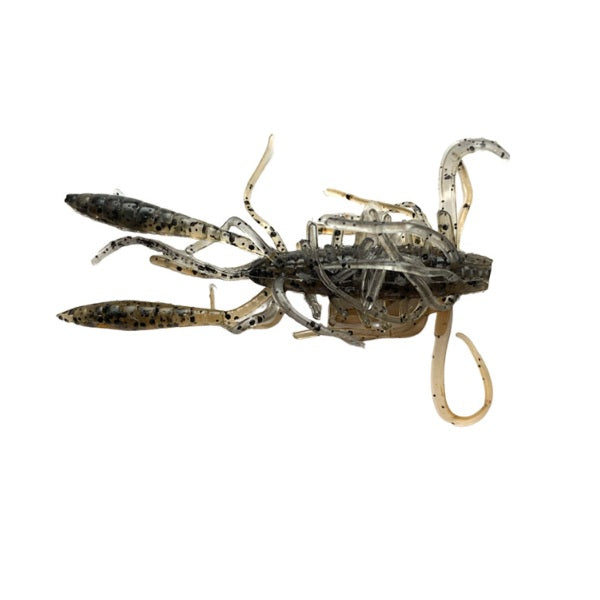 Imakatsu Worm Inch Hairy Hawg #S-483 Freshwater prawn