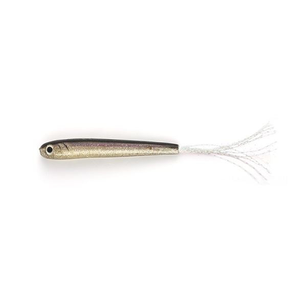 Imakatsu Worm Rainbow Shad 2.5inch #S-187 Clear Lake Magic