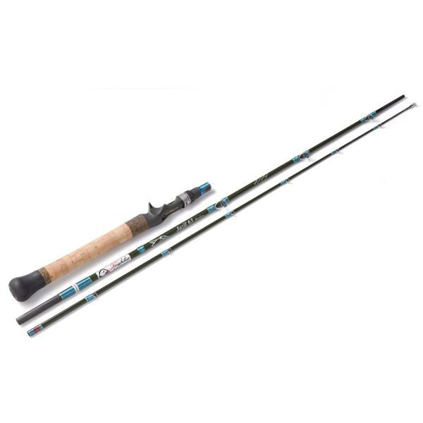 Extreme Bass Rod Tulala Flightex Jazil 63M (Baitcasting 2 Piece)