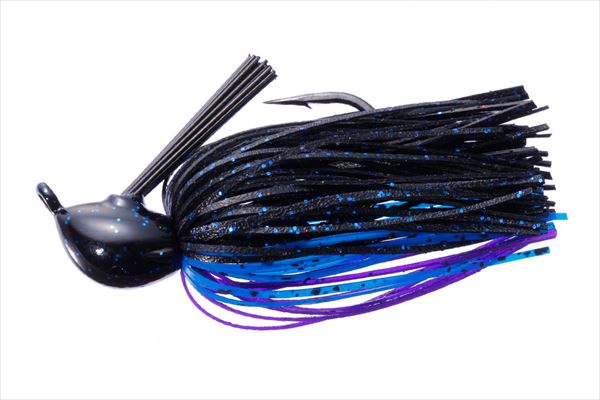 O.S.P Rubber Jig JIG ZERO ONE 9g Black/Blue/Purple