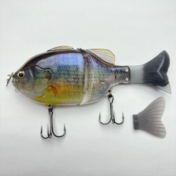 Imakatsu Bass Lure Gillroid Jr. 3D Realism #7493D Ghost Child Gill