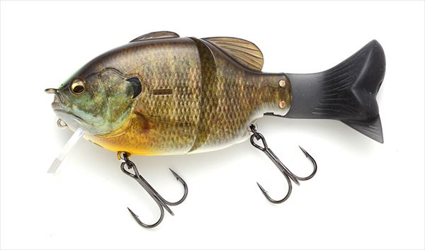 Imakatsu Bass Lure Gillroid Baby 3D #599 Hi-vis Mess Gill