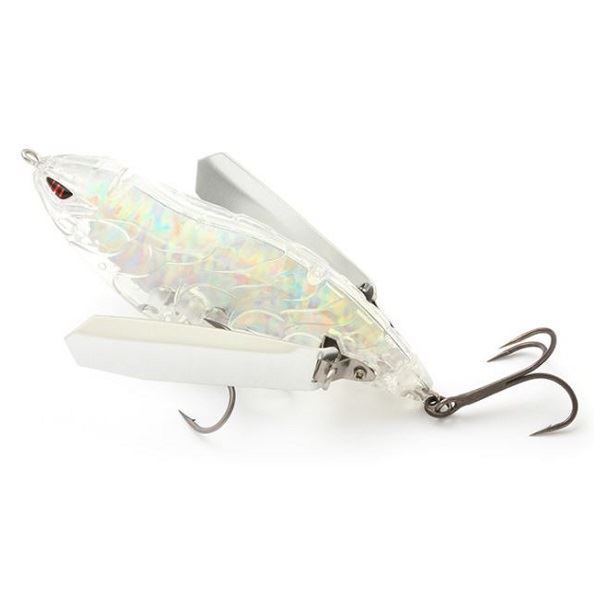 Imakatsu Bass Lure Aventa Crawler RSR #862 Clear Ghost Mirror