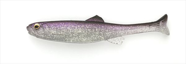 Imakatsu Worm Huddle Fat Fly elastomer 2.8inch #S-187 Clear Lake Magic