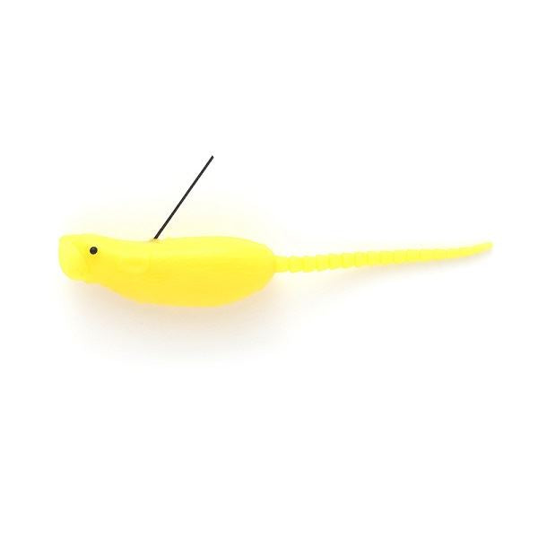 Imakatsu Worm Popper Mouse 90 #S-521 Yellow Frog