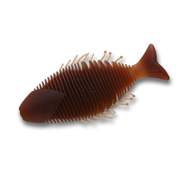 Imakatsu Worm Huddle Gill 5inch #S-469 Dark Lever