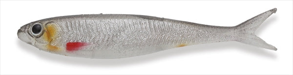 Imakatsu Worm Fish Fly Elastomer 2inch #S-210 Flash Hass