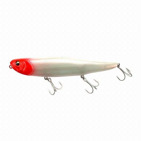 Imakatsu Seabass Lure Slam Dog Monster SW180 Standard Color #899 Red Head Pearl