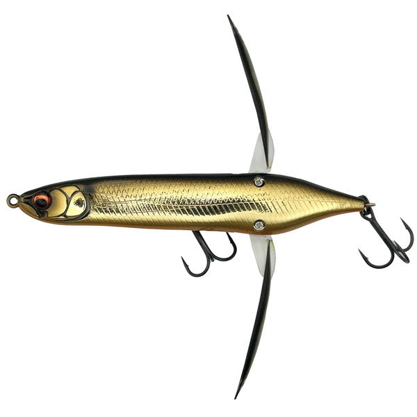 Imakatsu Bass Lure Aventa Crawler Dyvazelle Standard Color #111 Stain Gold