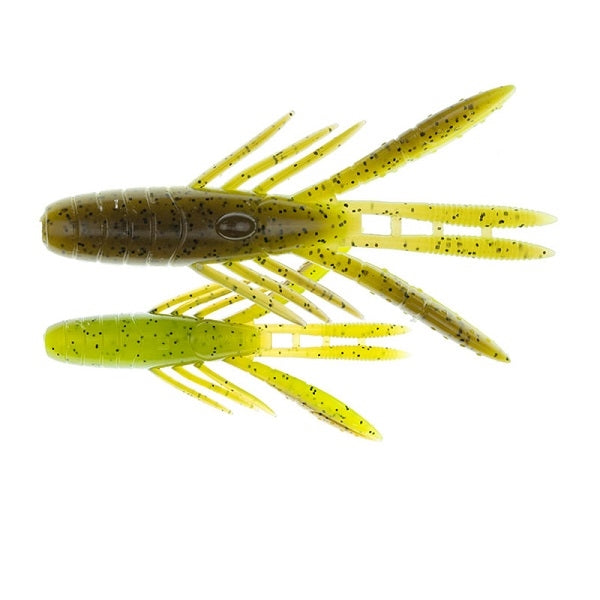 Imakatsu Worm Dynagone 3inch #S-482 Green Pumpkin/Chart