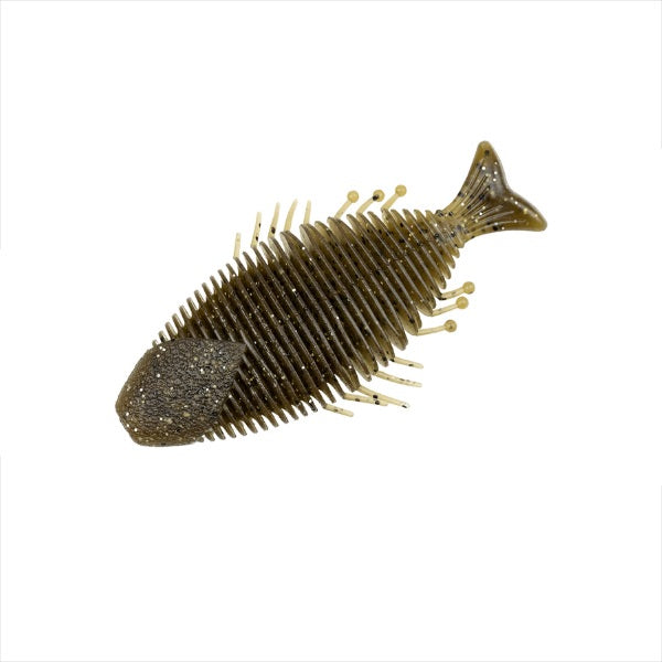 Imakatsu Worm Huddle Gill 5.8inch #S-565 Green Pumpkin Magic