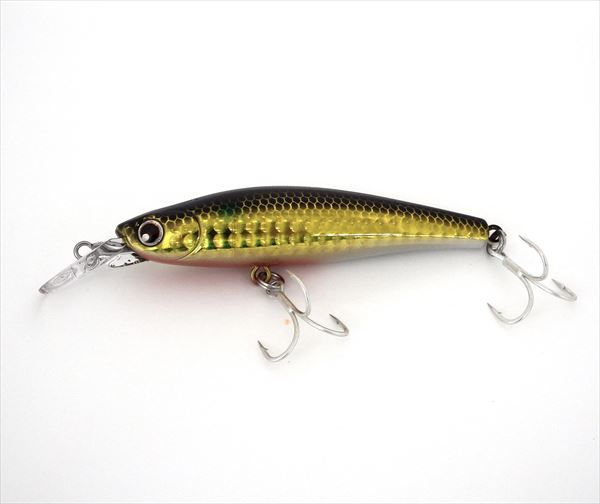 Longin Seabass Lure Heavy Rumble 80mm 28g #071LN Gold Bora (lens)