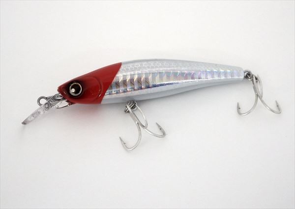 Longin Seabass Lure Heavy Rumble 80mm 28g #090T Hologram Red H