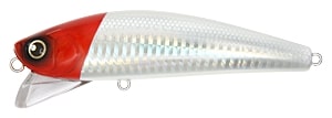 Longin Seabass Lure Wakey Boo sinking 112mm 37g #090T Hologram Red H