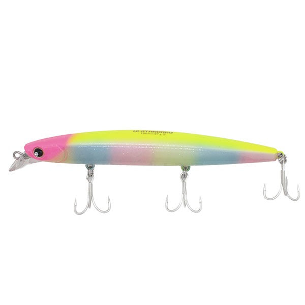 Longin Seabass Lure Hi-Standard 180F 57g #S067 C Pink Head Pearl Candy