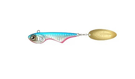 Longin Seabass Lure Iriko 50mm 20g #124 Blue Pink G