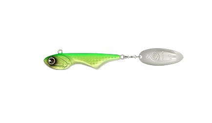 Longin Seabass Lure Iriko 50mm 20g #126 Lime Chart Glowberry S