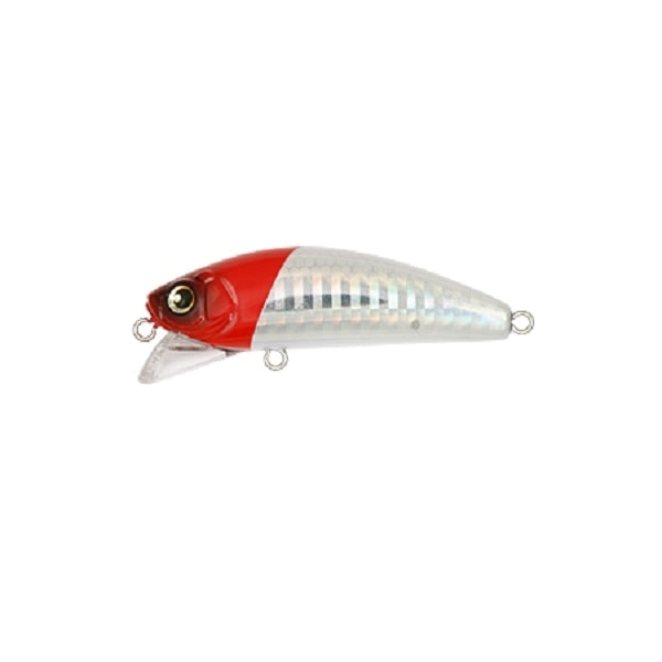 Longin Seabass Lure Wakey Boo 60mm #090 Hologram Red H