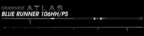 Apia Shore Jigging Rod Grandage Atlas Blue Runner 106HH/PS (Spinning 2 Piece)