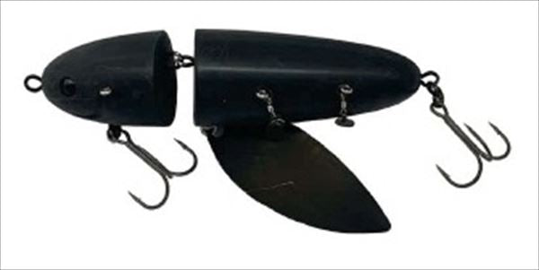 Hideup Bass Lure Nota Nota S #74 Matte Black/Black Eye