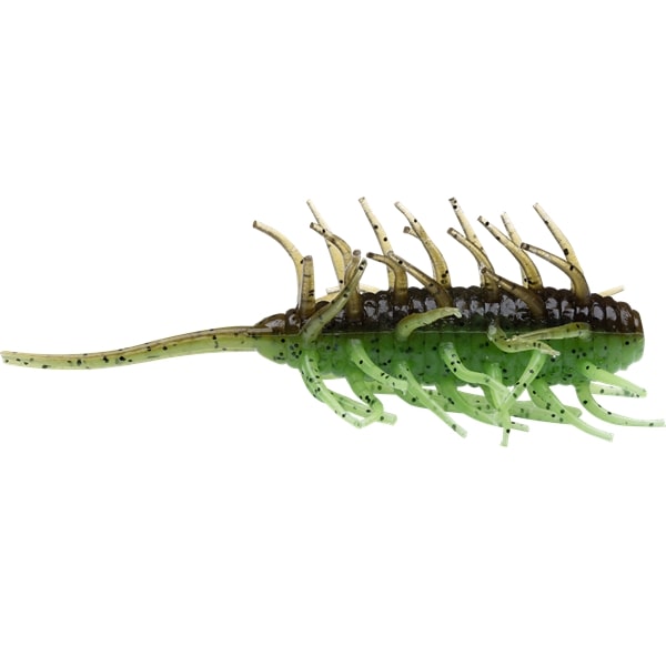 Hideup Worm Coike Shrimp #271 Green Pumpkin/Chart Black F