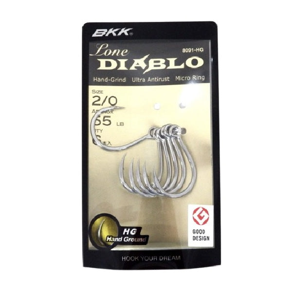 BKK Assist Hook Lone Diablo #2/0