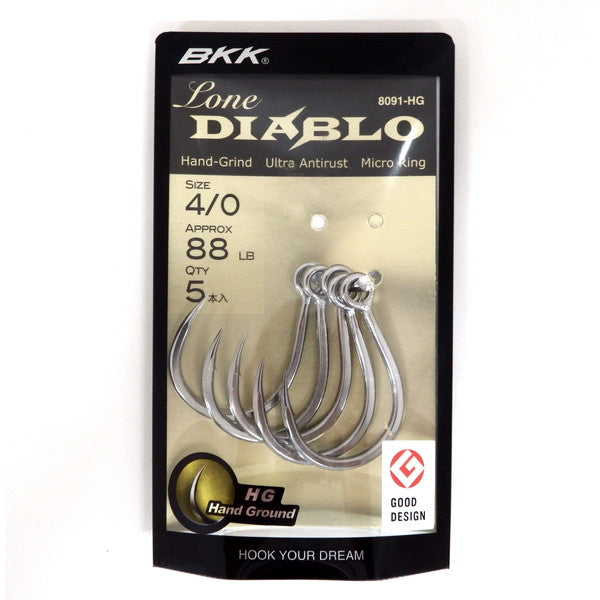 BKK Assist Hook Lone Diablo #4/0