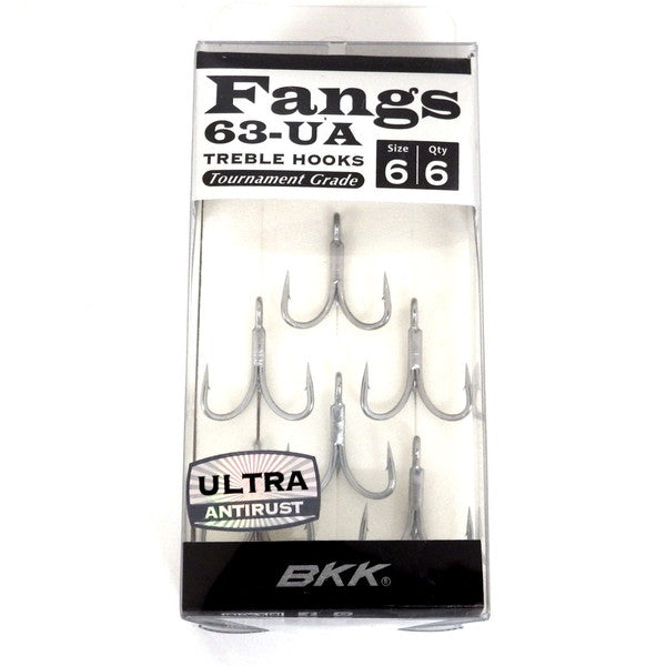BKK Treble Hook Fangs 63-UA #6