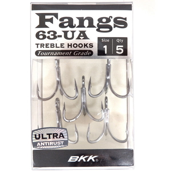 BKK Treble Hook Fangs 63-UA #1