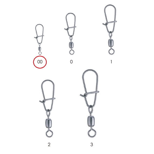 BKK Duo Lock Snap Swivel-51 #00