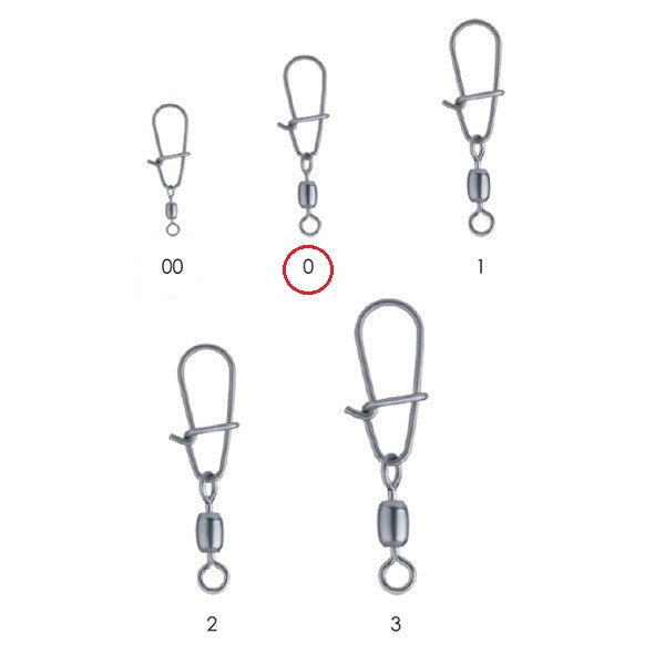 BKK Duo Lock Snap Swivel-51 #0