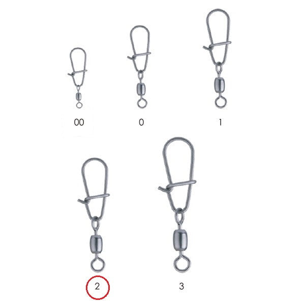 BKK Duo Lock Snap Swivel-51 #2