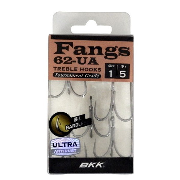 BKK Treble Hook Fangs-62BL-UA #1