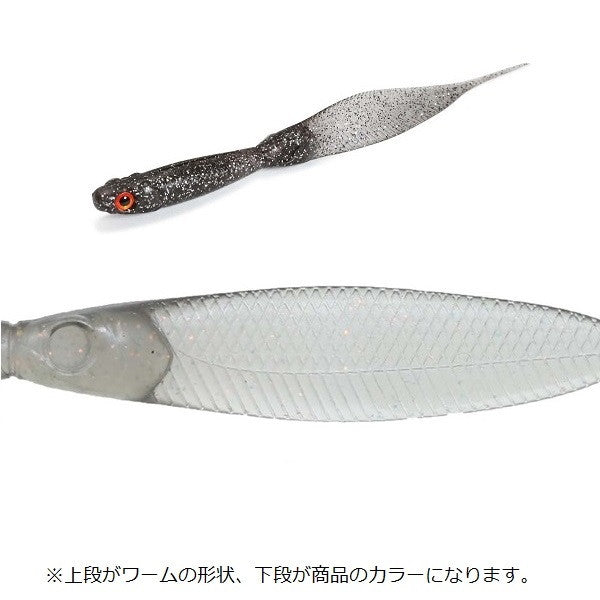 Issei Worm Liar Minnow Flat Sakana Sakana 3.8inch #75 Micro bait SP