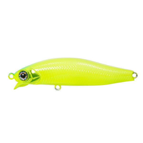 Issei Umitaro Ame Minnow 55SR-SS #012 Solid Lime Chart