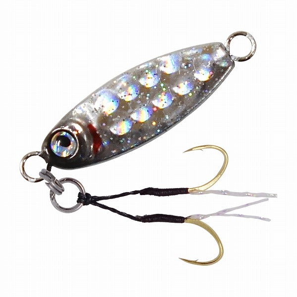 Rudie's Metal Jig Gyoshi Metal 0.6g Sparkly White Bait