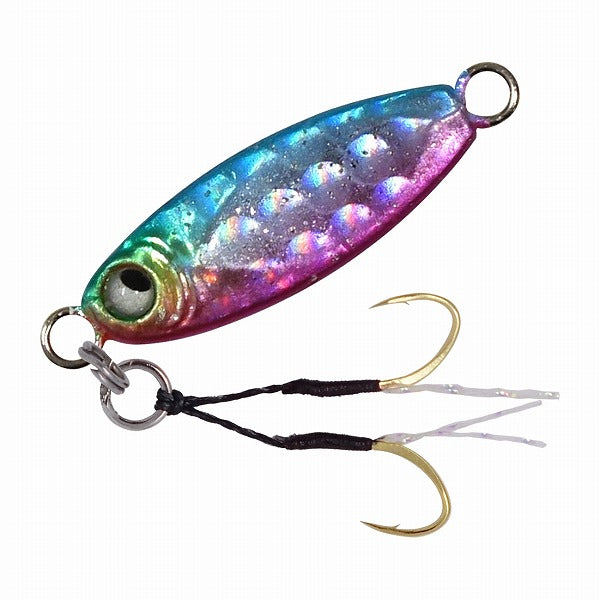 Rudie's Metal Jig Gyoshi Metal 0.6g Blue Pink Glitter